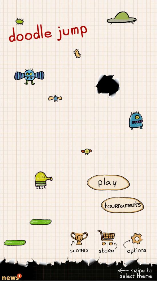 doodle jump app v3.11.12 安卓版