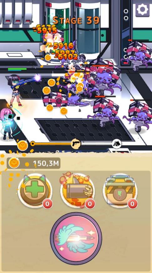 女孩合并射击下载(Kawaii Girls: Merge And Shoot) v1.3.3 安卓版