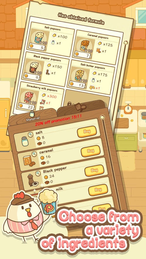 小鸡爆米花(Chicks & Popcorn)游戏 v1.0.0 安卓最新版