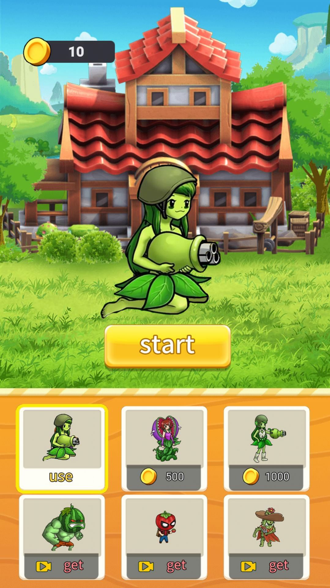 植物防御吸血鬼战争(Plants Defense Vampire War)游戏 1.0