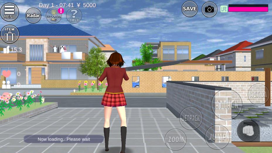 七七酱同款樱花校园模拟器(SAKURA SchoolSimulator)2022最新版中文 v1.039.07 安卓版