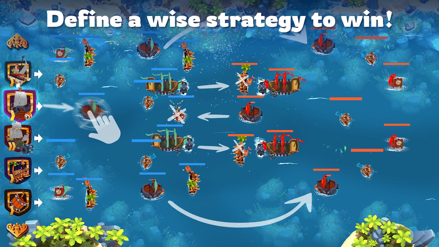 海盗部族游戏下载安装(Om Nom Pirates Clans) v0.3.1 安卓版