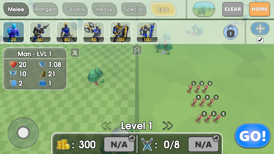 史诗战争模拟器(Epic Battle Simulator 2) v1.2.20 安卓版