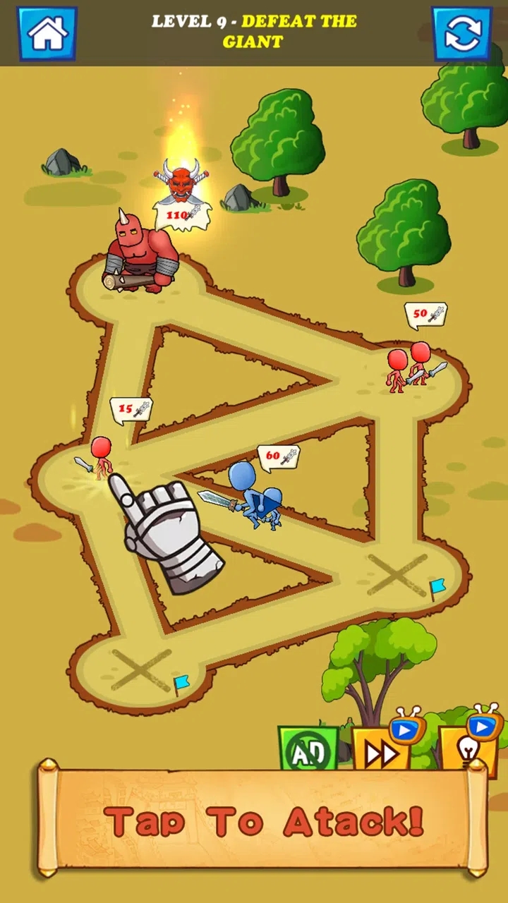 火柴人英雄攻防战游戏下载安装 v6.0 安卓版