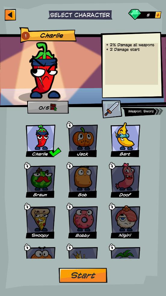 食物大陆生存游戏(FoodLandSurvival) v1.0.6 安卓版