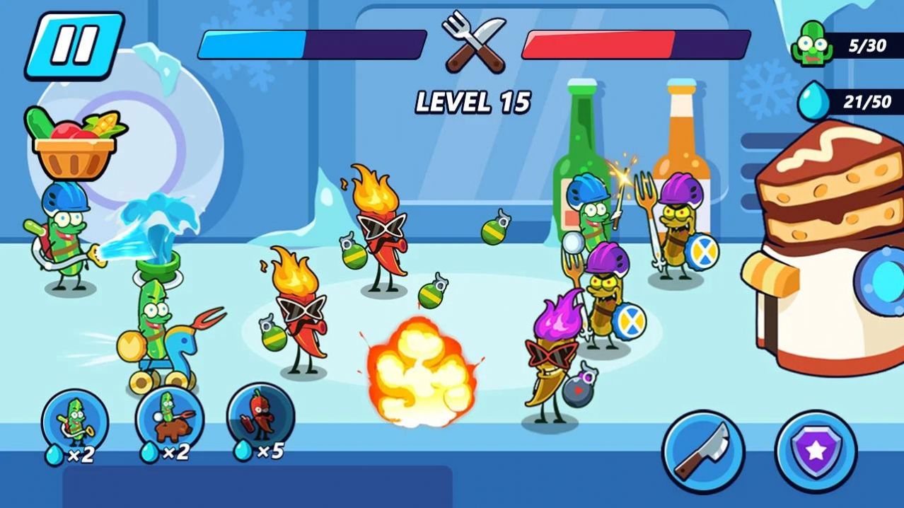 蔬菜决斗游戏(Vegetable Duel) v1.0.0 安卓最新版