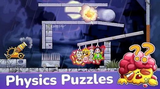 粉碎怪兽大炮游戏下载安装(Crush the Monsters) v1.1.21 安卓版