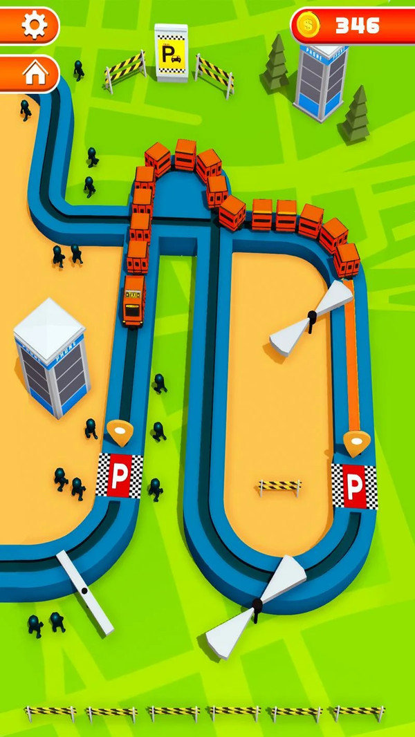 自由出租火车游戏下载(Taxi Train Free) v1.2 安卓版