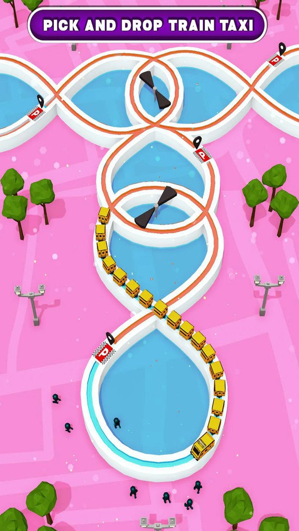 自由出租火车游戏下载(Taxi Train Free) v1.2 安卓版