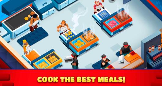 空闲汉堡帝国大亨游戏官方正版下载 v0.9.3 安卓版