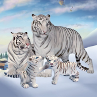 野生白虎家庭模拟(Wild White Tiger Family Sim) v1.0 安卓版