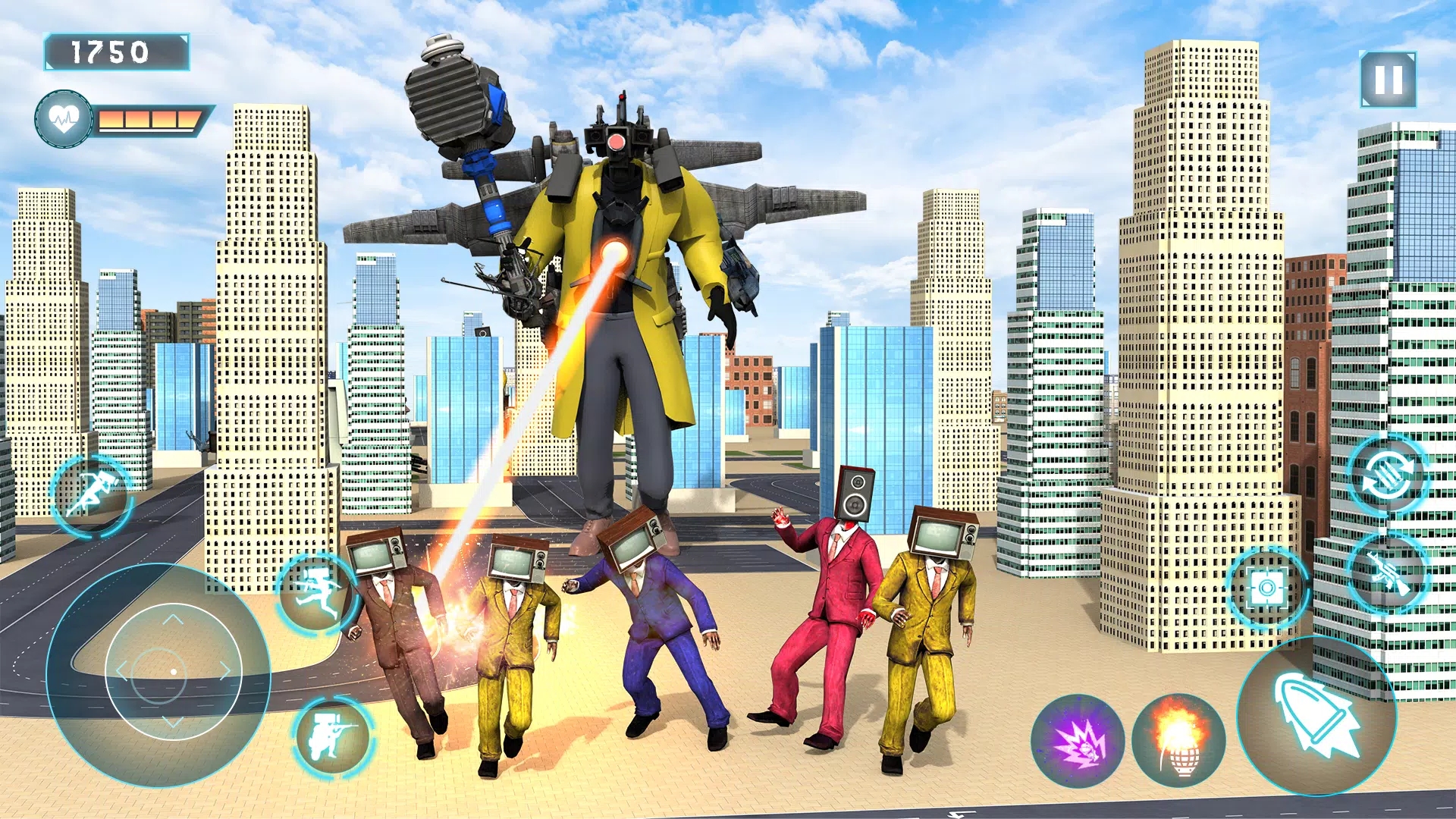 马桶人城市英雄3D游戏 v1.15 安卓版