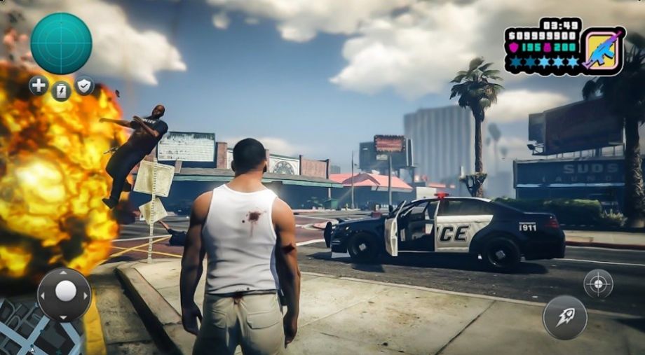 维加斯街头冒险游戏(Gangster Vegas Crime Mafia 3D) v1.0 安卓版