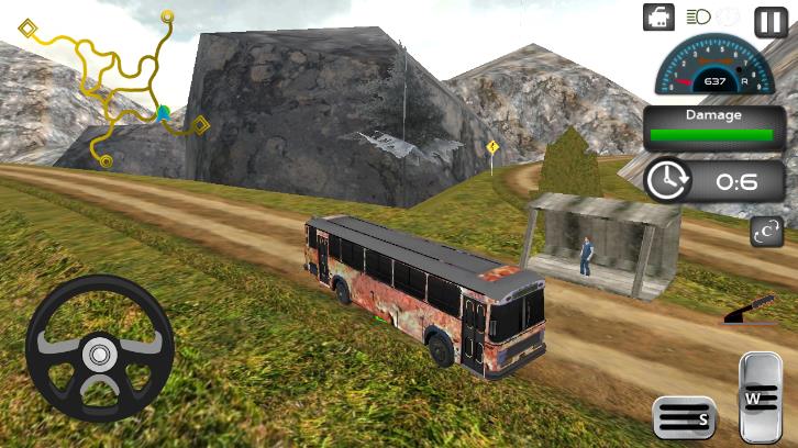 长途巴士越野模拟手游下载(New Coach Bus Driver 2021 Simulator Games) v1.0 安卓版