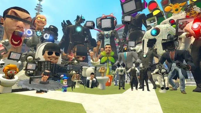 马桶人沙盒空间游戏 v0.2 安卓版