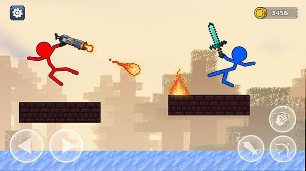 火柴人工艺格斗游戏(Stickman Craft Fighting Game) v1.3 安卓版