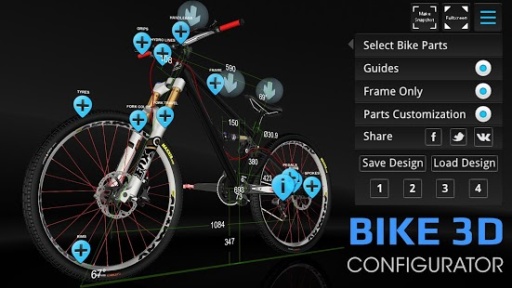 自行车配置器3D版(Bike 3D Configurator) v1.6.8 安卓版