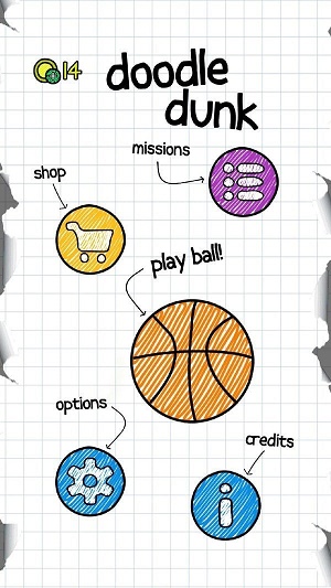 嘟嘟灌篮游戏 v2.0 安卓版