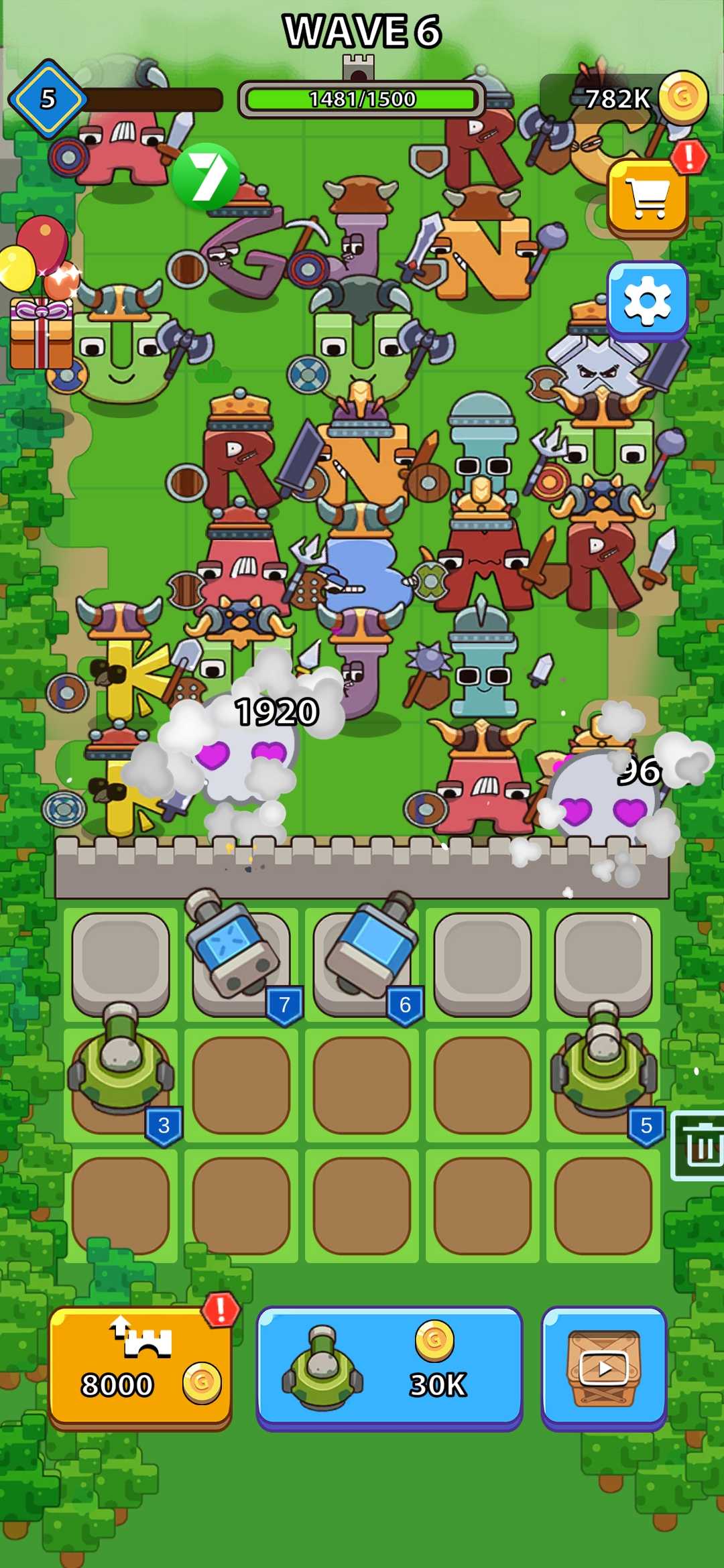 字母防御塔游戏 v1.03 安卓版