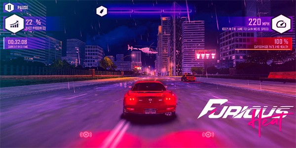 愤怒热火赛车游戏下载(Furious Heat Racing) v2.25 安卓版