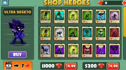 龙赛亚人大战僵尸 v1.5 安卓版