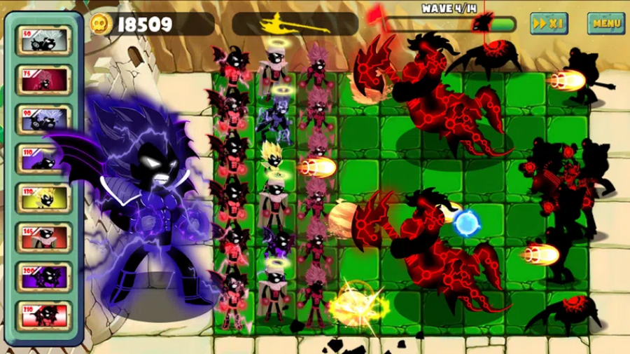 龙赛亚人大战僵尸 v1.5 安卓版