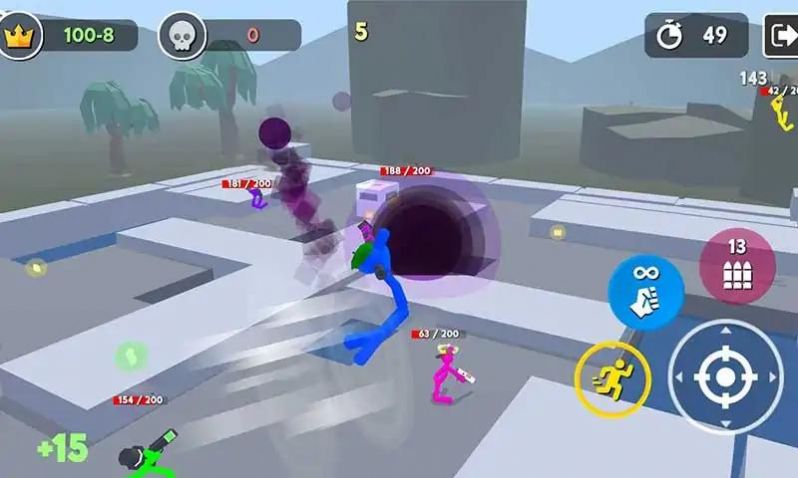 火柴人格斗混战游戏 v0.1 安卓版