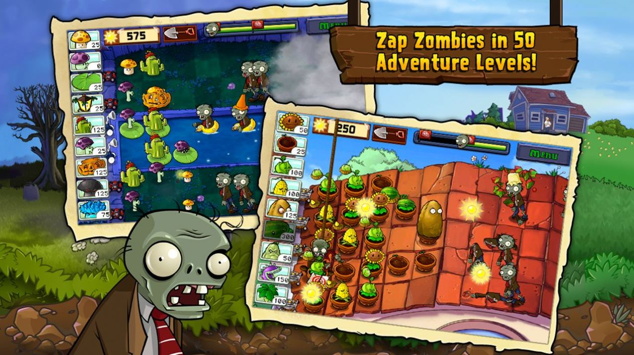 追风植物大战僵尸Plants vs. Zombies FREE v3.3.0 安卓版