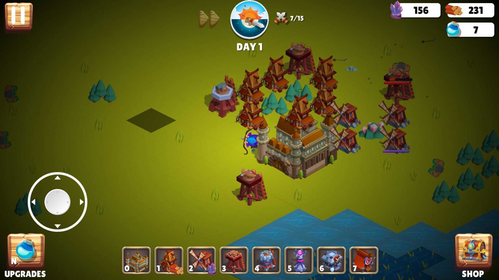 夜幕降临僵尸入侵游戏 v0.2 安卓版