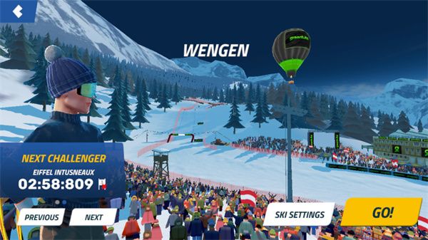 滑雪大挑战畅玩版Ski Challenge v1.11.2.179756 安卓版
