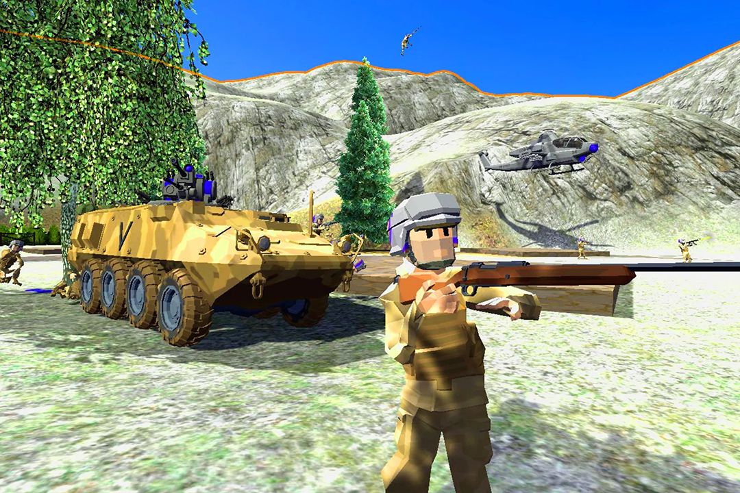 红蓝战地模拟器手游 v1.0.1 最新版