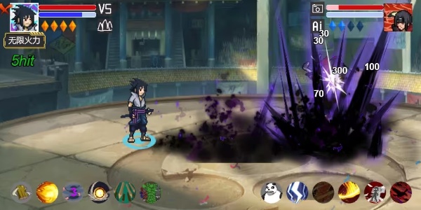 像素火影永恒万花筒佐助玩家自制 v1.00.42 安卓版