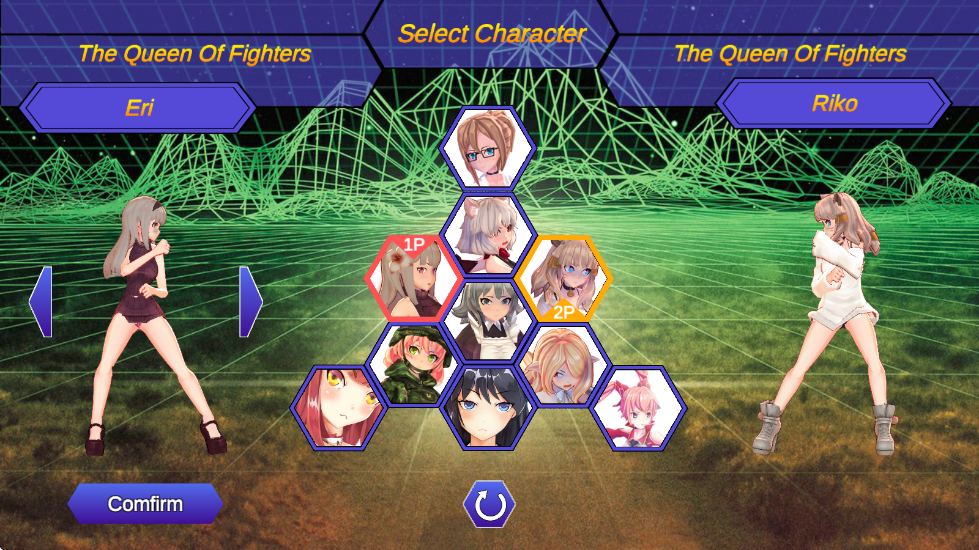 mugen全女格斗2024最新版(QueenOfFighters) v1.2 安卓版