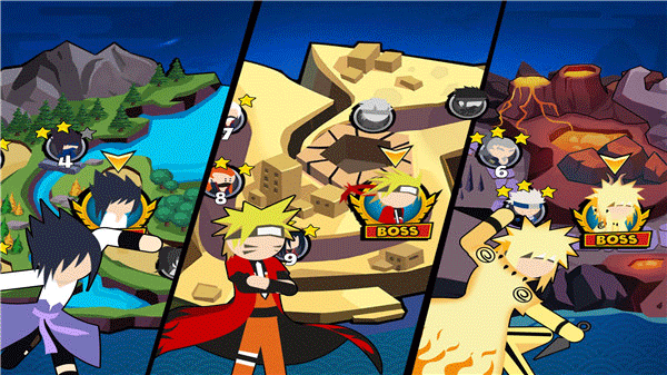 火柴人忍者3v3对战mod版(Stick Ninja 3v3) v5.5 安卓版