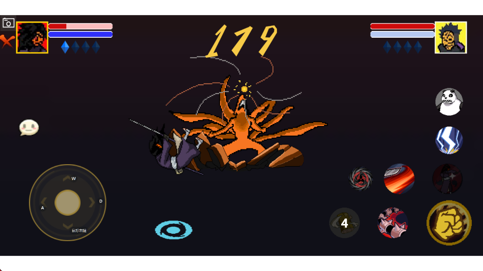 像素火影红面具正版下载入口 v1.00.14 安卓版