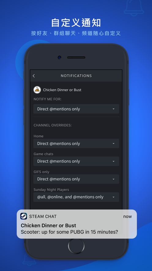 Steam Chat app v0.9 最新版