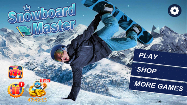 单板滑雪大师滑雪之旅Snowboard Master v1.2.5 安卓版