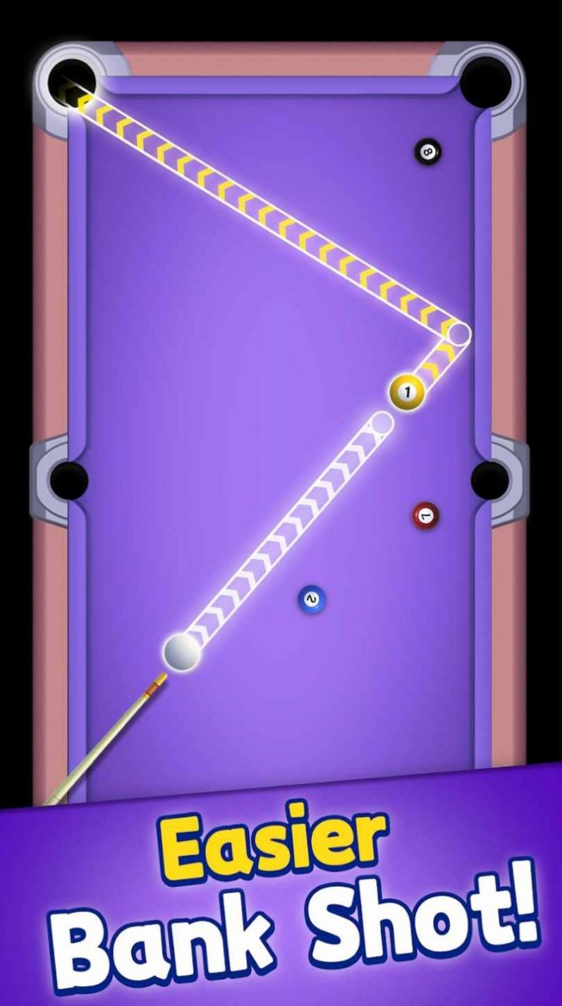 桌球击打完美反馈Aim Train 8 Ball Pool v1.0 安卓版