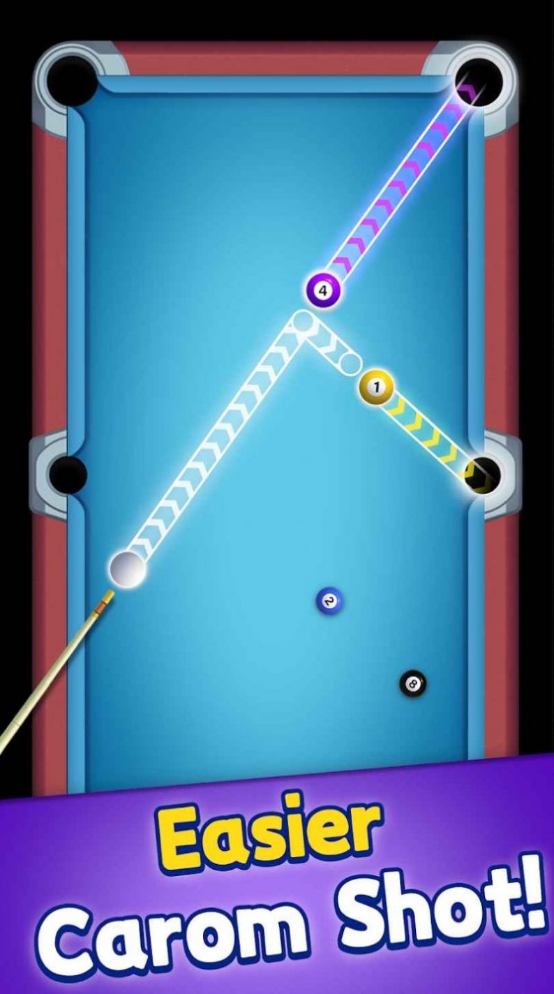 桌球击打完美反馈Aim Train 8 Ball Pool v1.0 安卓版