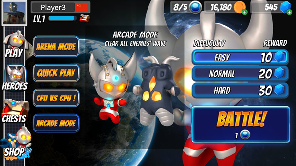 奥特曼大乱斗3app v1.01.27 最新版