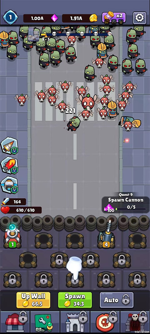 合并僵尸战争游戏(Merge Cannon) v2.2.3 最新版