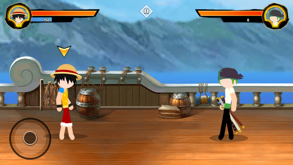 火柴人海贼王格斗英文版(Stickman Heroes) v5.0 最新版