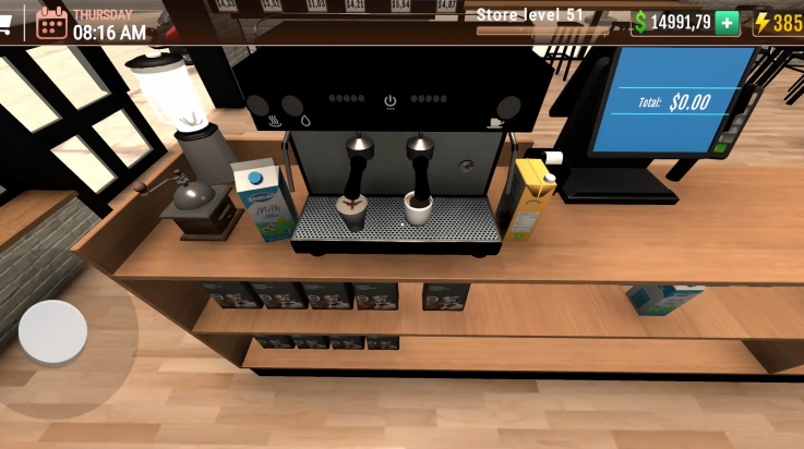 咖啡店模拟器汉化版 v0.25 安卓版