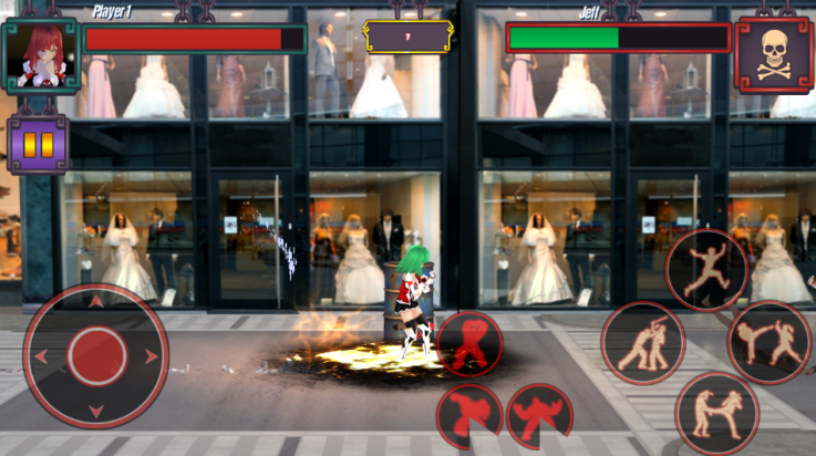 终极街头格斗游戏(Ultimate Street Super Girl Fight 2018) v1.2 最新版