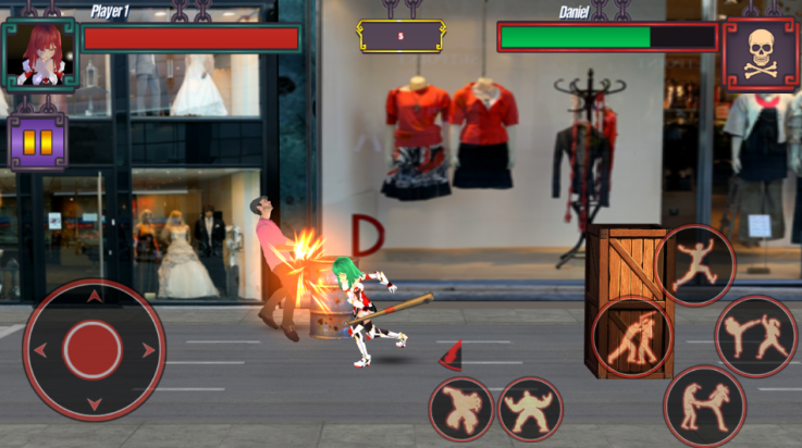 终极街头格斗游戏(Ultimate Street Super Girl Fight 2018) v1.2 最新版