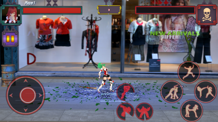 终极街头格斗游戏(Ultimate Street Super Girl Fight 2018) v1.2 最新版