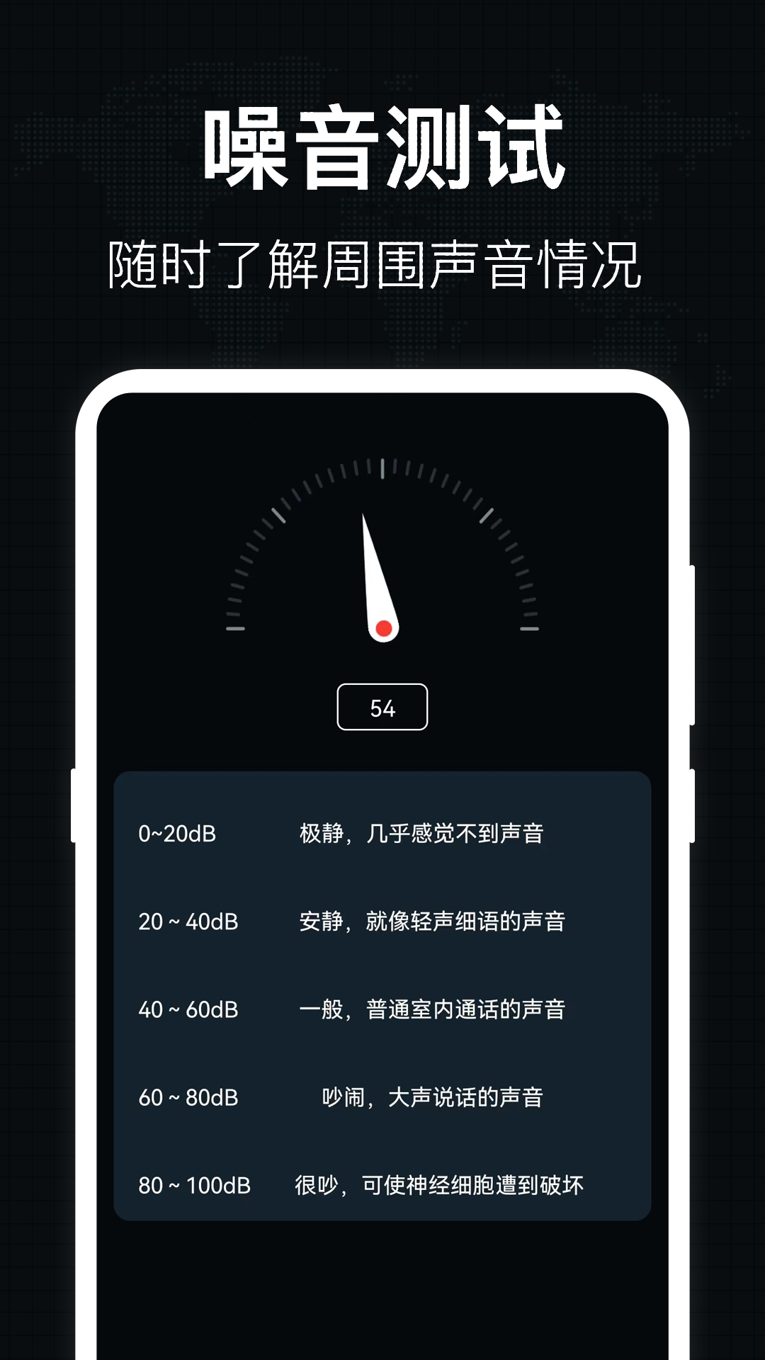 分贝噪音测量探测工具app v5.5.6 安卓版