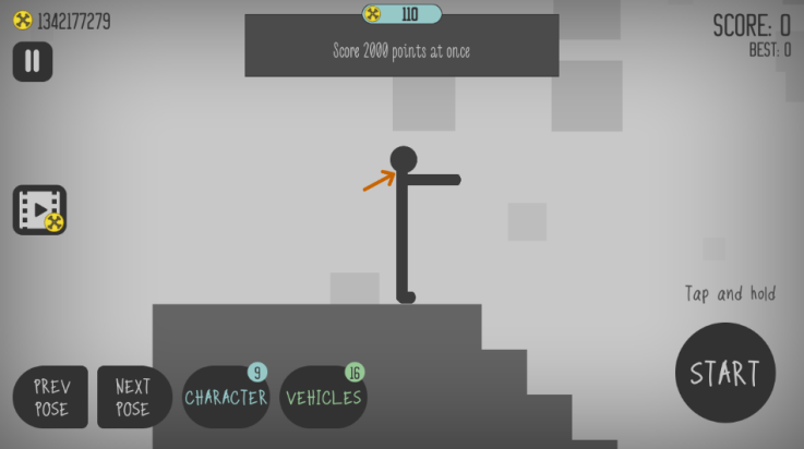 火柴人花样作死游戏(Stickman Dismounting) v3.0 最新版