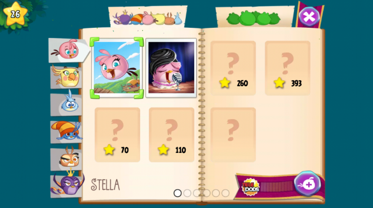 愤怒的小鸟之思黛拉游戏(Stella) v1.1.5 最新版