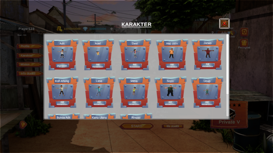 丹尼斯被居民殴打手游 v2.1 安卓版